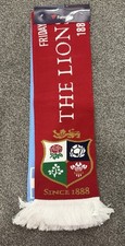 British and Irish Lions Vs Argentina Supporters Scarf 1888 Cup