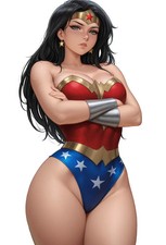 Wonder Woman Waifu Weatherproof Anime Sticker 6 Car Decal Wonder Woman Waifu Weatherproof Anime Sticker 6 Car Decal