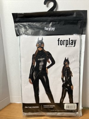 On The Prowl 2-Piece Women's Sexy Cat Villain Forplay Costumes Catwoman Style