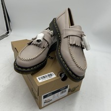 Dr. Martens Adrian scarpe mocassino vintage, tortora, donna taglia 10 M (UK 8)