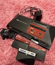 Sega Master System Black Console Retro Gaming Rare Vintage Antique Games Disney