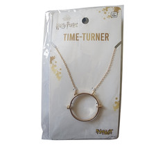 Harry Potter Time Turner Necklace Golden Chain Wizarding World NEW