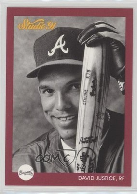 1991 Studio David Justice #146 0c4