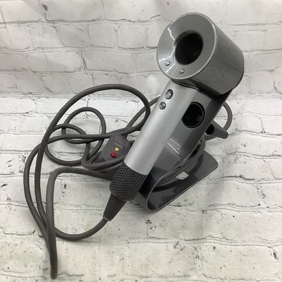 Dyson Supersonic Hair Dryer HD02 Nickel/Silver Plus Concentrator - 100% Authenti