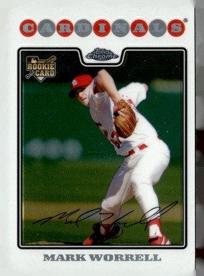 2008 Topps Updates & Highlights Mark Worrell #CHR49 St. Louis Cardinals