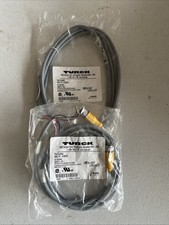 Turck RKC 6T-2/S618 M12 Female Shielded 6-Pin Cable 2 m – *(QTY: 2 for 1)* NEW