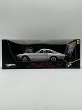 FERRARI 250 GT BERLINETTA LUSSO SILVER ERIC CLAPTON 1/18 HOT WHEELS LMTD  SAMPLE