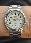 Vintage Seiko 5 7S26-0310 Khaki Dial 21J Automatic Day/Date Men’s