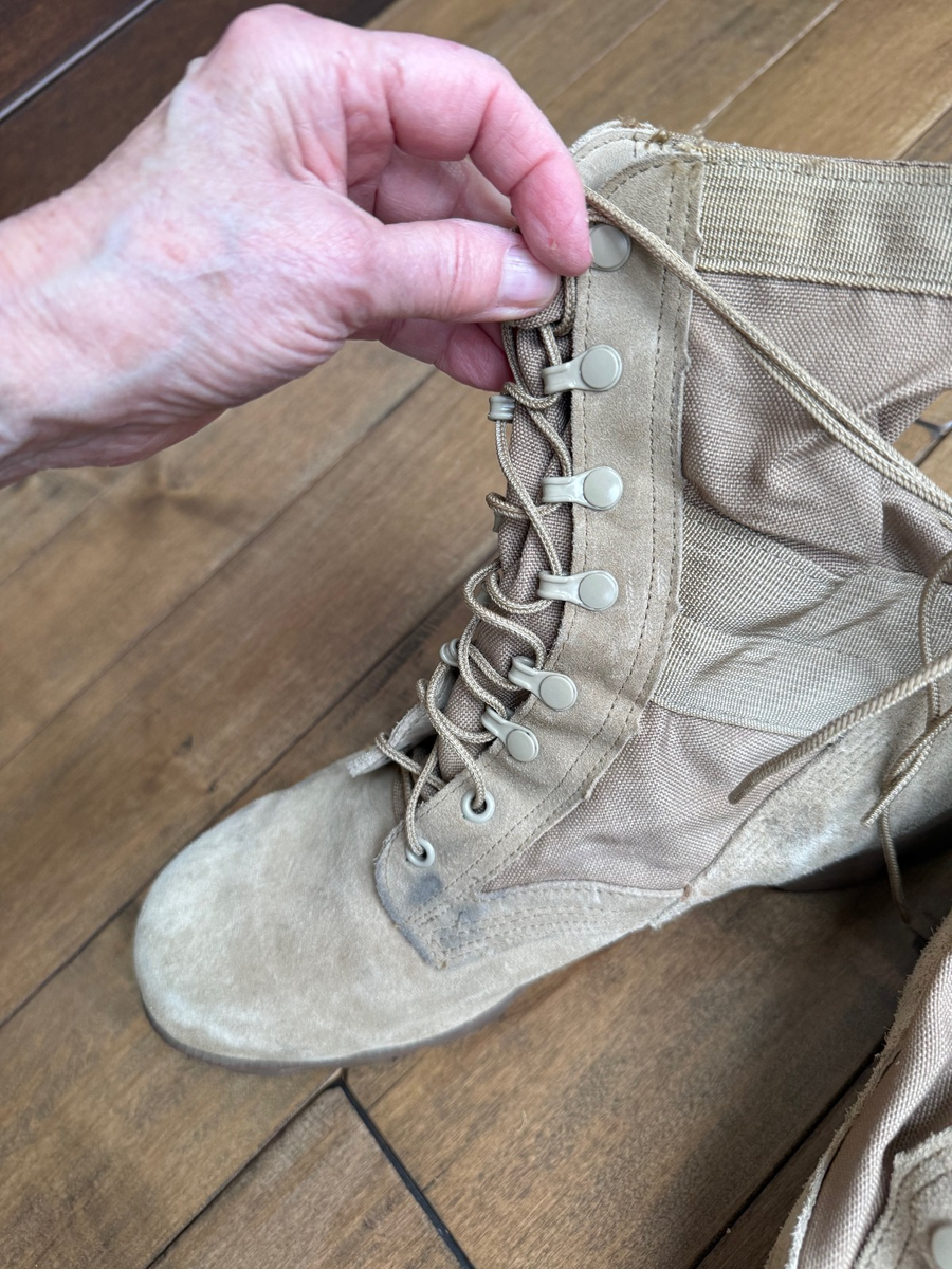 Desert Shiel Storm Combat Boots Desert storm/gulf war boots? : r/Militariacollecting main image 2