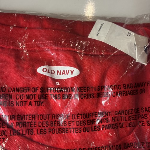 OLD NAVY Men’s USA American 2019 Flag 4th of July T-Shirt Size XLarge Red - Picture 2 of 4