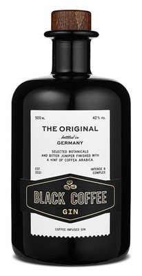 Black Coffee Gin 500ml  Wajos Gin   42% Vol. 0,5l
