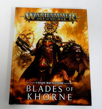 WARHAMMER AGE OF SIGMAR CHAOS BATTLETOME BLADES OF KHORNE HARDBACK GAMESWORKSHOP