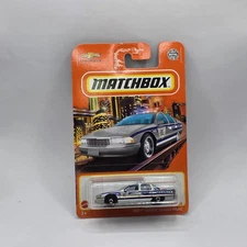 Matchbox METAL MBX CITY 67/100 CHEVY CAPRICE CLASSIC POLICE SECURITY