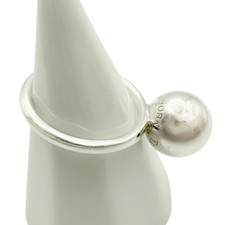Anello Tiffany & Co. Hardware 12 mm sfere perline argento sterling 925...
