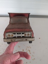 Vintage Tonka Toy Dump Truck Red restorable. 1960-1965 model.