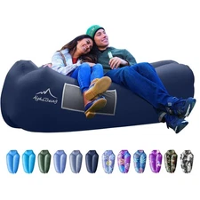 Inflatable Lounger Beach Chair Accessories Air Sofa Hammock Inflatable Couch For