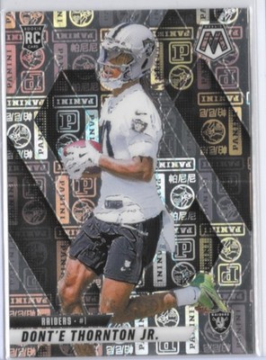 2025 Panini Mosaic - Rookies Dont'e Thornton Jr. #369 Silver Knight Prizm /149