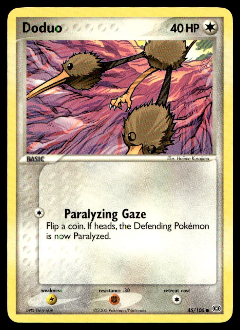 LP Doduo [EX Emerald 45/106] Common Pokemon TCG