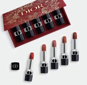 Dior Rouge Dior Lipstick Set 5-Piece Multicolor Stick Lipsticks