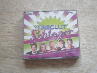 Absolut Schlager   -- 3 CDs NEU OVP