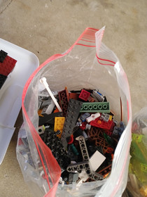 HUGE Lot of LEGO Bionicle Pahrak 8560 Bricks windows wings 4 lbs