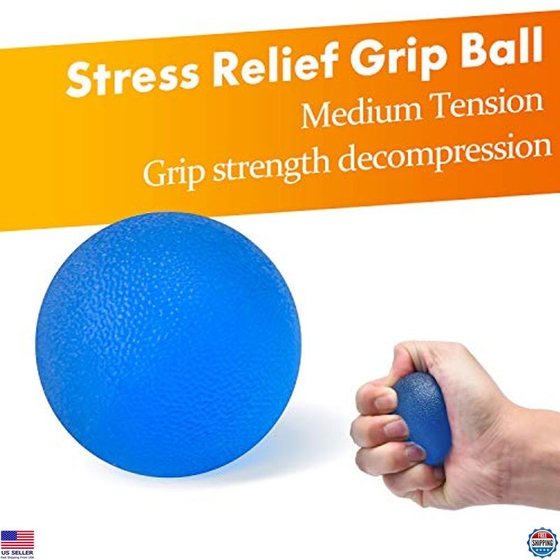 7 Pack Grip Strength Trainer, Adjustable Finger Stretcher & Hand Exerciser Set