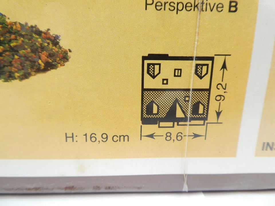 Faller B-928 - H0 - Stadthaus - "REISBÜRO SONNE" - OVP - verschweisst - #9976 - Bild 4 von 4