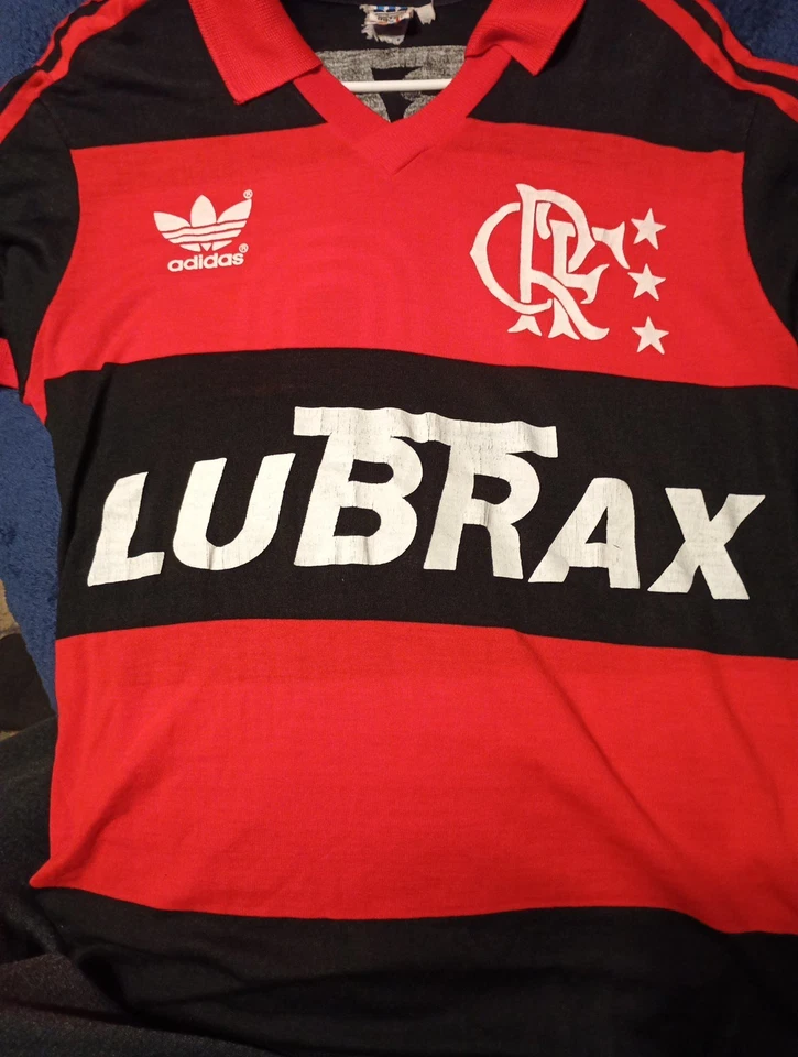 1987-90 Flamengo home jersey (#10 Zico) – L - Image 4 of 4