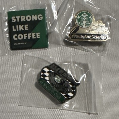 Starbucks Barista Employee Pins Bundle 3 Storing Like Coffee! Facts And Science
