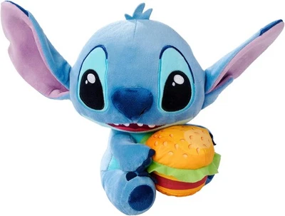 Disney Stitch Kuscheltier Plüschfigur Burger Blau Kinder Fans 25 cm Simba - Bild 1 von 4