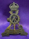 Genuine WW1/2 The Labour/Pioneer Corps Bronze OSD Cap Badge w/blades