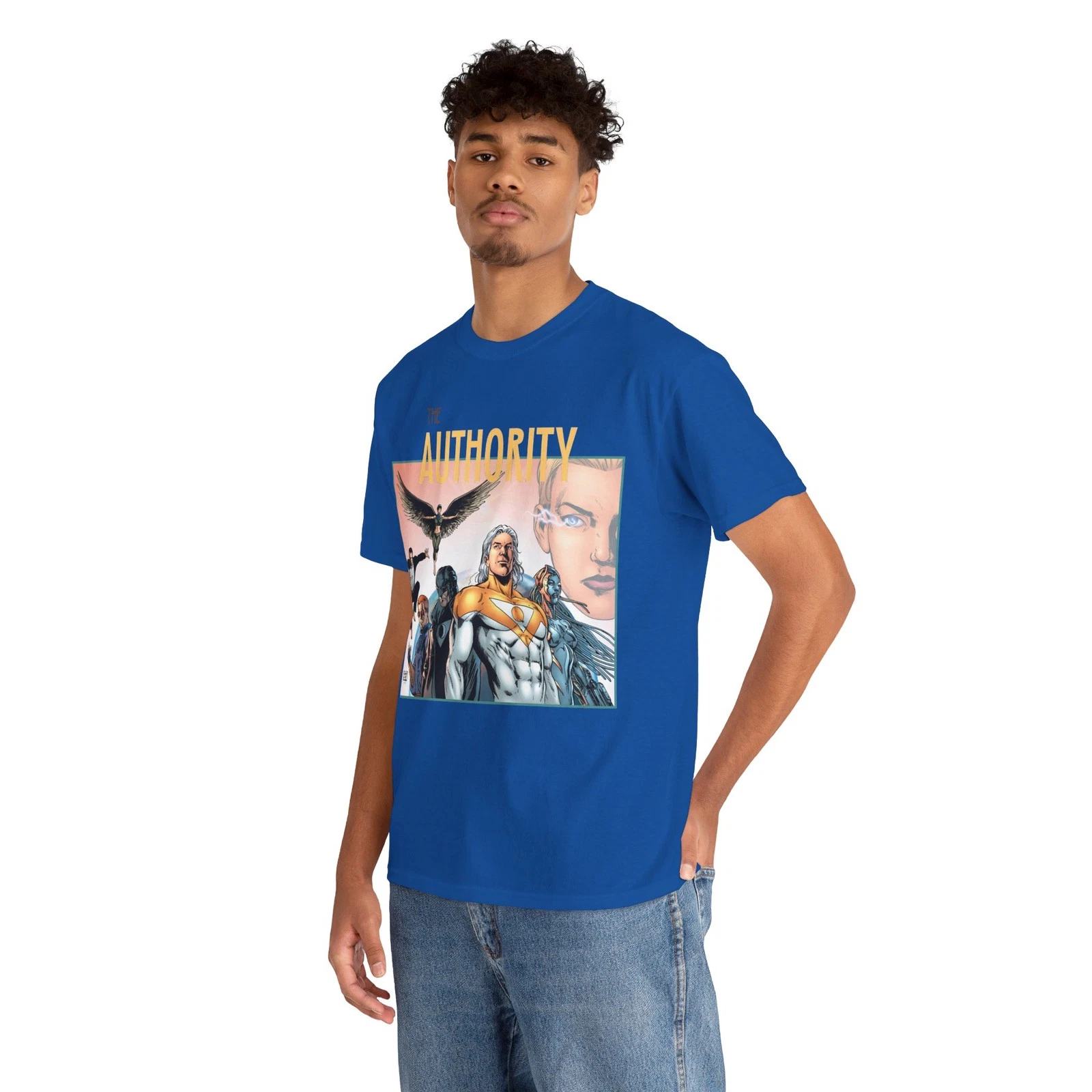 Authority T-Shirt - Wildstorm/DC Comics - Phil Jimenez Art - Apollo, Midnighter