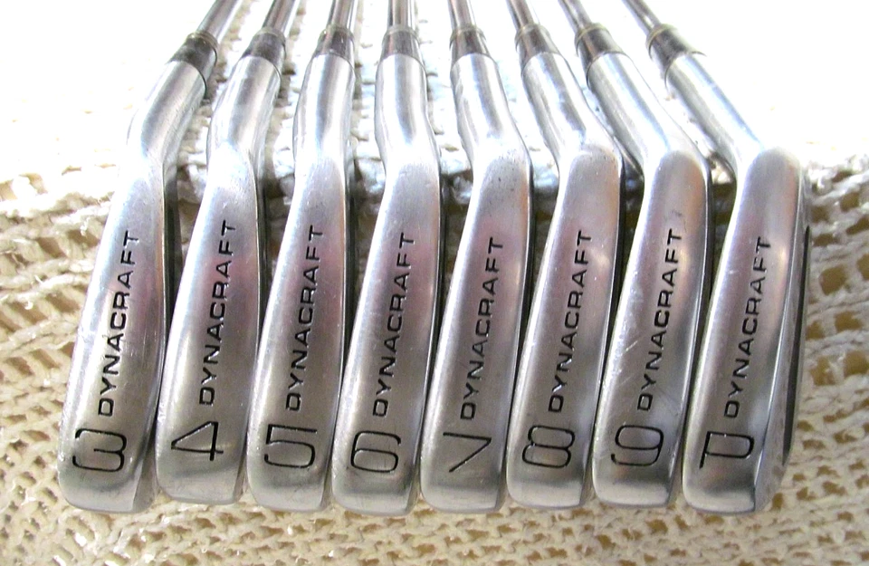 Dynacraft GENESIS (3-PW) 8 Piece Iron Set RIGHT-HAND ~ Regular Flex Steel Shafts - Image 3 of 4
