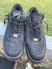 Nike Women's Air Force 1 Upstep SE 'Triple Black' Style Code: 844877-002