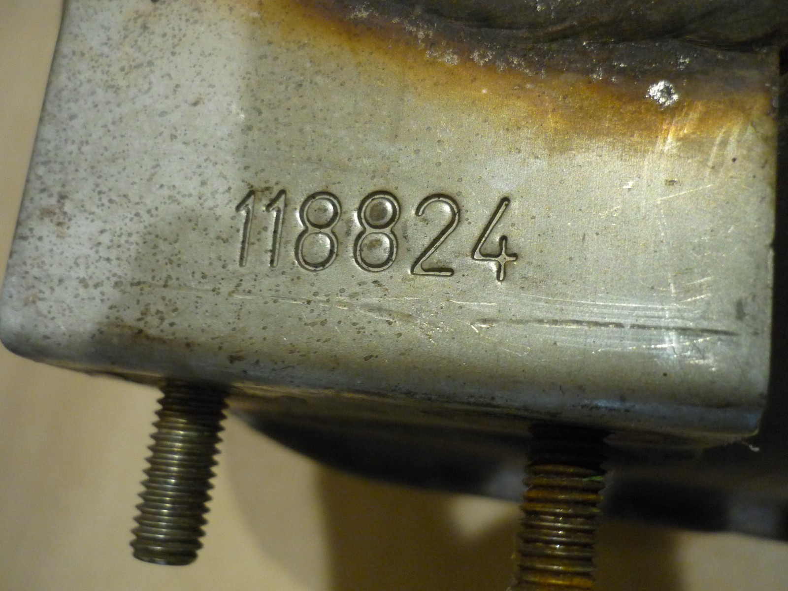 Ferrari 308 GTBI/GTSI Quattrovavole 82 Silencer - USA Version - P/N 118824