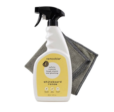 #ad #ad Remooble 23 oz Dry Erase Whiteboard Cleaner Spray amp; Cloth Tough Stain Remover $15.85