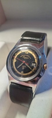 West End Watch Co Sowar Prima, early military, tropic leather