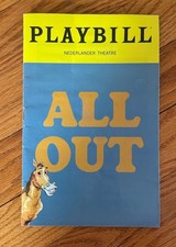 All Out Playbill - Wayne Brady, Cecily Strong, Ben Schwartz, Jim Gaffigan