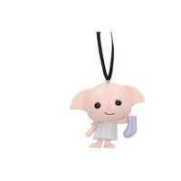 Nemesis Now Officially Licensed Harry Potter Dobby Hanging Ornament, Cream, 8Cm