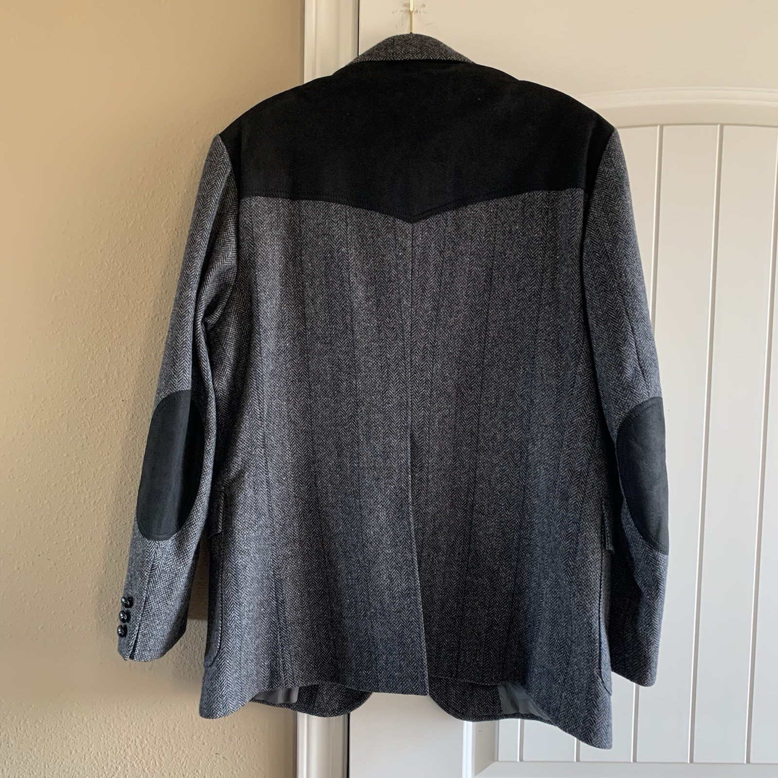 Pendleton Multicolor Herringbone Blazer Virgin Wo… - image 2