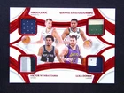 2024-25 Panini Flawless Jokic/Giannis/Victor Wembanyama/Luka Doncic 4 Patch /15