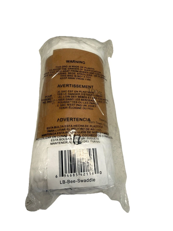 Manta de muselina de algodón para bebé niña Lolly Banks abejorros talla única nueva con etiquetas Foto 4 de 4