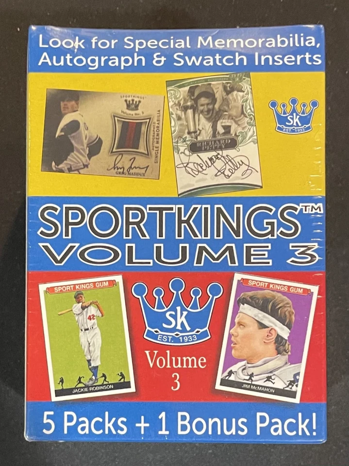 2022 SportKings Volume 3 Factory Sealed Blaster Box!! - Image 3 of 4