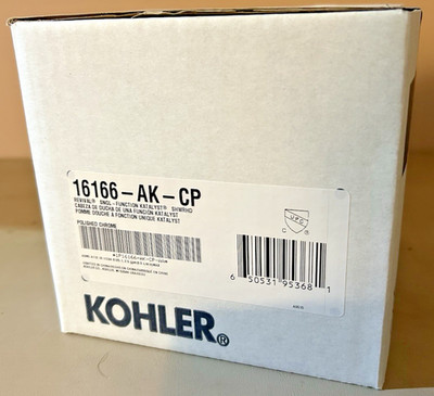 Kohler Revival  K-16166-AK-CP 2.5 GPM S/F Shower Head POLISHED CHROME FINISH