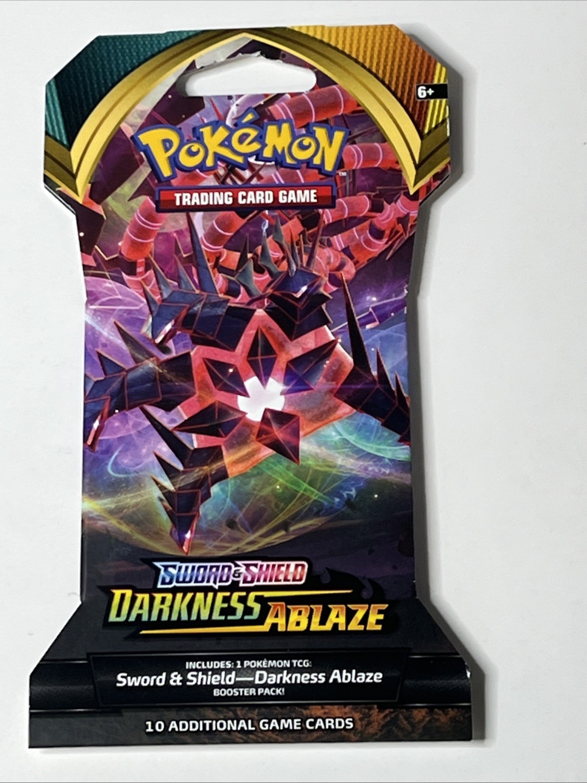 Pokemon Darkness Ablaze Sleeved Booster Pack Factory Sealed Sword Shield