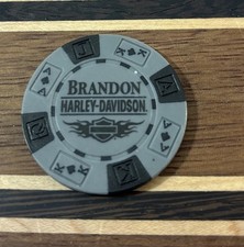 HARLEY-DAVIDSON BRANDON NCV casino gaming poker chip - Tampa, Florida