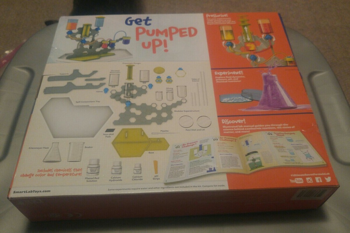 Kids Chemistry Set SMARTLAB Toys Ultimate Secret Formula Lab - 40 ...