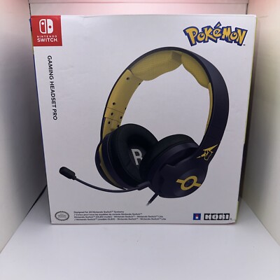 Hori Pokémon Gaming Headset Pro For Nintendo Switch 