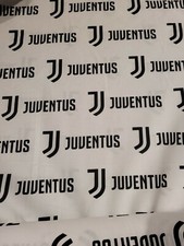 Juventus Football/Soccer Fabric- New, Price Per Yard