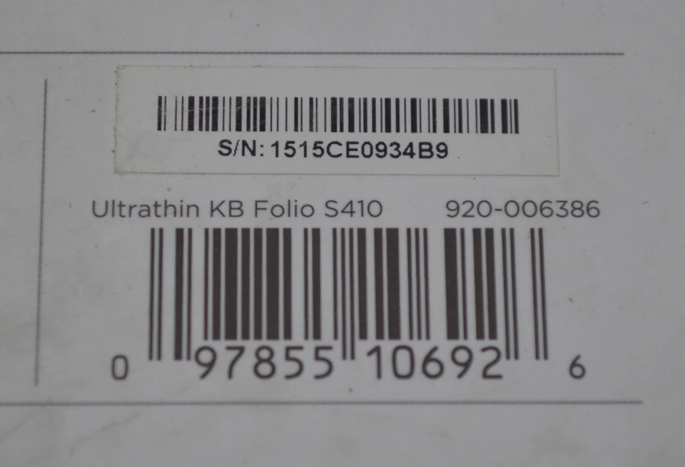 Logitech Ultrathin Keyboard Folio S410 *New Unused* - Image 4 of 4